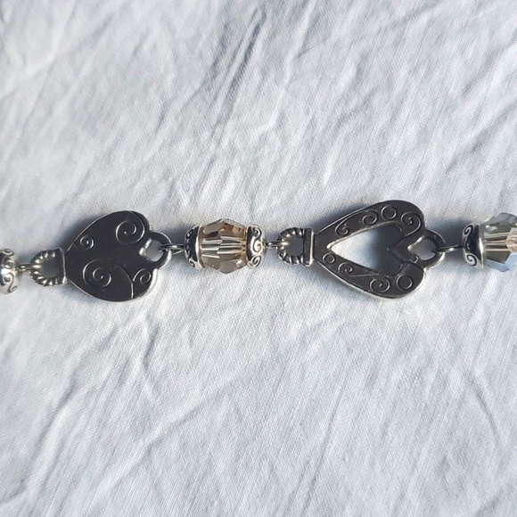 Designer Signed Brighton Hearts Bracelet. - Picture 9 of 11
